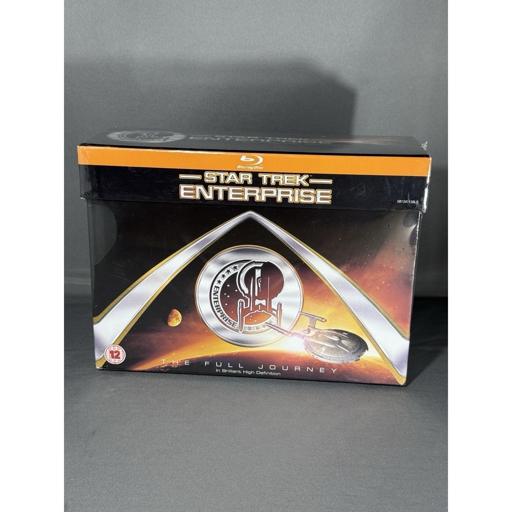 Star Trek Enterprise-The Full Journey Blu-Ray 1-4 Complete 24 Discs 97 Episodes